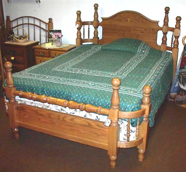 Custom Amish Made Wraparound Bed
