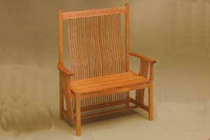 Amish Made Midway Bench