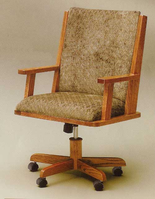 Locally Amish Crafted Cambridge Desk Chair