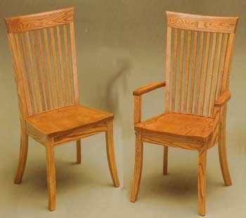 Amish Made Mission Carlisle Chair