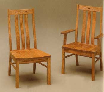 Amish Made Mission Cumberland Chair