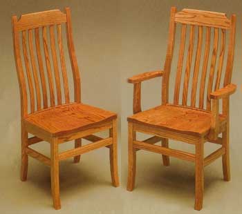 Amish Made Mission Franklin Chair