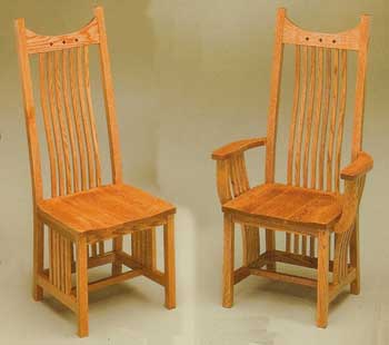 Amish Made Mission Royal Chair