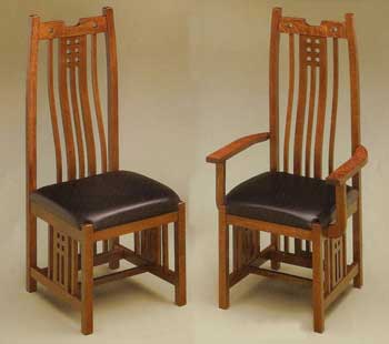 Amish Made Mission West Village Chair