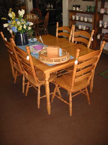 Standard Oak Amish Made Farmhouse Table