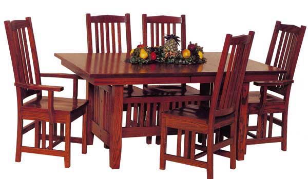 Amish Made Stickley Style Table and Chairs