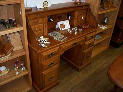 Woodloft Org Custom Amish Made Furniture Flat Rolltop Desks